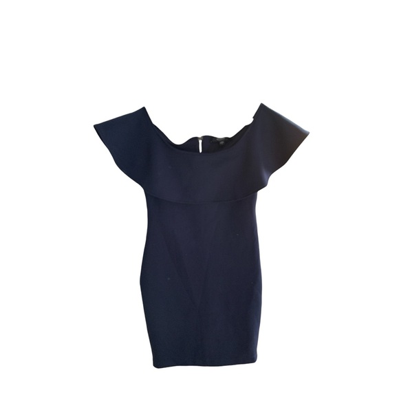 GUESS Navy Blue TORI Bodycon Dress - Picture 5 of 5